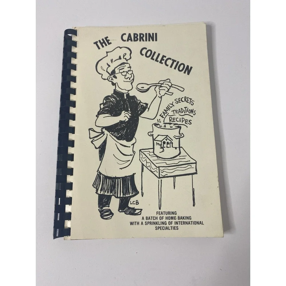 Cookbook The Cabrini Collection St Frances Parish Savannah Georgia 1979 Vintage